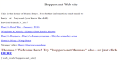 Desktop Screenshot of boppers.net