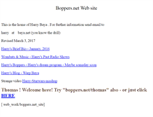 Tablet Screenshot of boppers.net